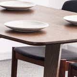 Rectangle Dining Table with Double Pedestal Modern Pine Wood Table for Restaurant Clearhalo 'Dining Tables & Seating' 'Dining Tables' 'dining_table' 'furn' 'furn_dining_table' 'Furniture' 'Kitchen & Dining Furniture' 5103275