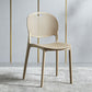 Glam Style Open Back Side Chair Plastic Stackable Dining Chair for Indoor Camel Clearhalo 'Dining Chairs' 'Dining Tables & Seating' 'dining_chair' 'furn' 'furn_dining_chair' 'Furniture' 'Kitchen & Dining Furniture' 5103289