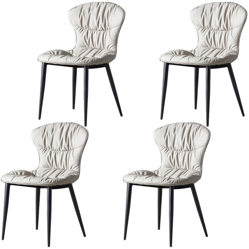 Chaise industrielle sans arme sans arme solide à salle à manger de salle de cuisine chaise