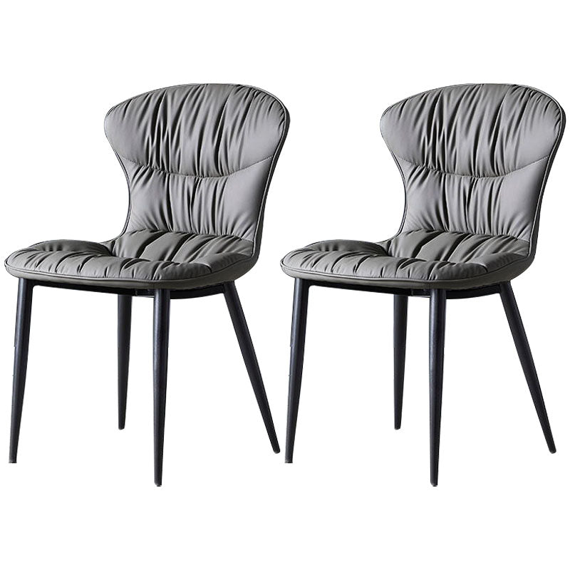 Chaise industrielle sans arme sans arme solide à salle à manger de salle de cuisine chaise