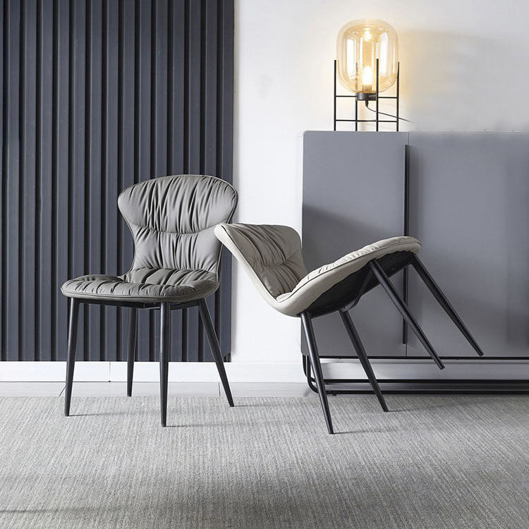 Chaise industrielle sans arme sans arme solide à salle à manger de salle de cuisine chaise