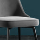 Silla de comedor Parsons contemporánea, silla lateral tapizada para comedor