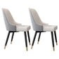 Silla de comedor Parsons contemporánea, silla lateral tapizada para comedor