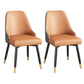 Silla de comedor Parsons contemporánea, silla lateral tapizada para comedor