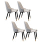 Silla de comedor Parsons contemporánea, silla lateral tapizada para comedor