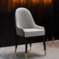 Solid Wood Modern Home Dining Chair Matte Finish Parsons Side Chair