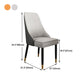 Solid Wood Modern Home Dining Chair Matte Finish Parsons Side Chair