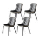 Metal Industrial Armless Chair Dining Kitchen Room Parsons Chair