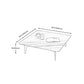 4 Legs Base Design Black Gold Slate & Marble Top Round/rectangular/square Coffee Table