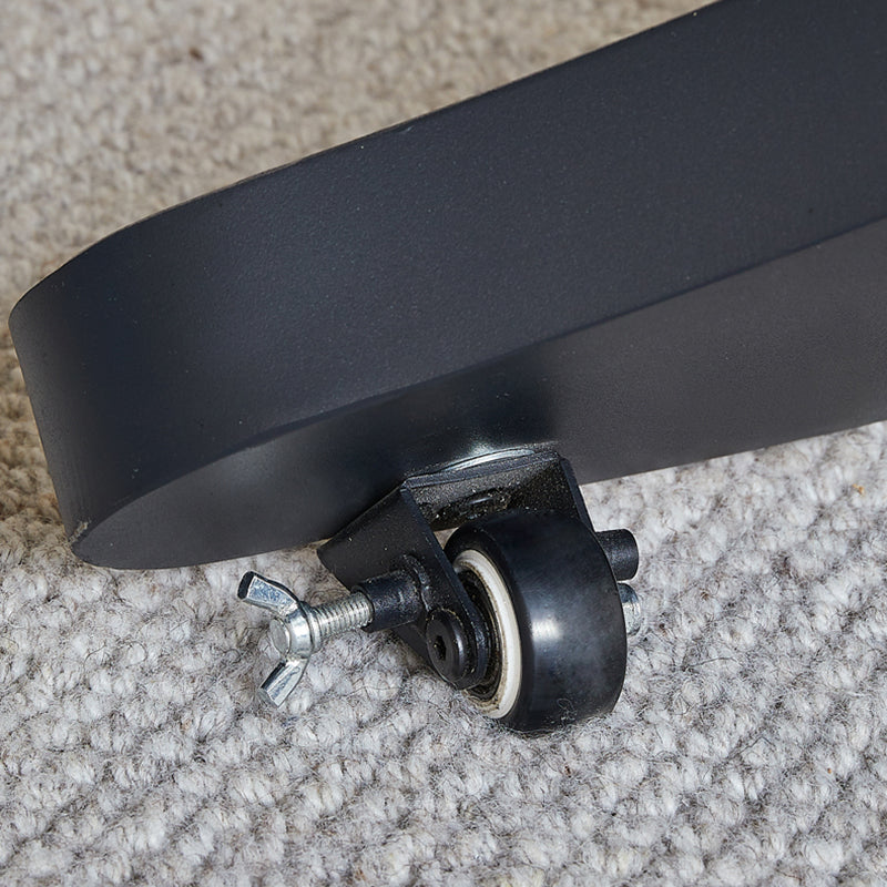 17.7"H Modern Adjustable Metal Cross Base Slate Square Coffee Table on Wheels Clearhalo 'Coffee & Accent Tables' 'Coffee Tables' 'coffee_tables' 'furn' 'furn_coffee_tables' 'Furniture' 'Living Room Furniture' 5108466