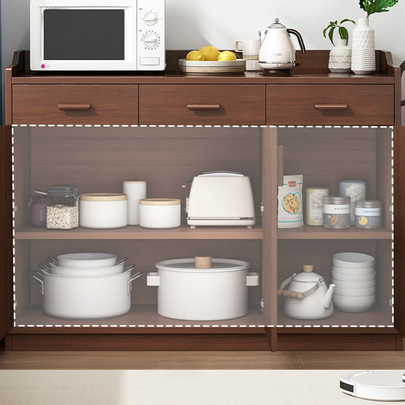 Table du buffet en bois du buffet contemporain avec rangement