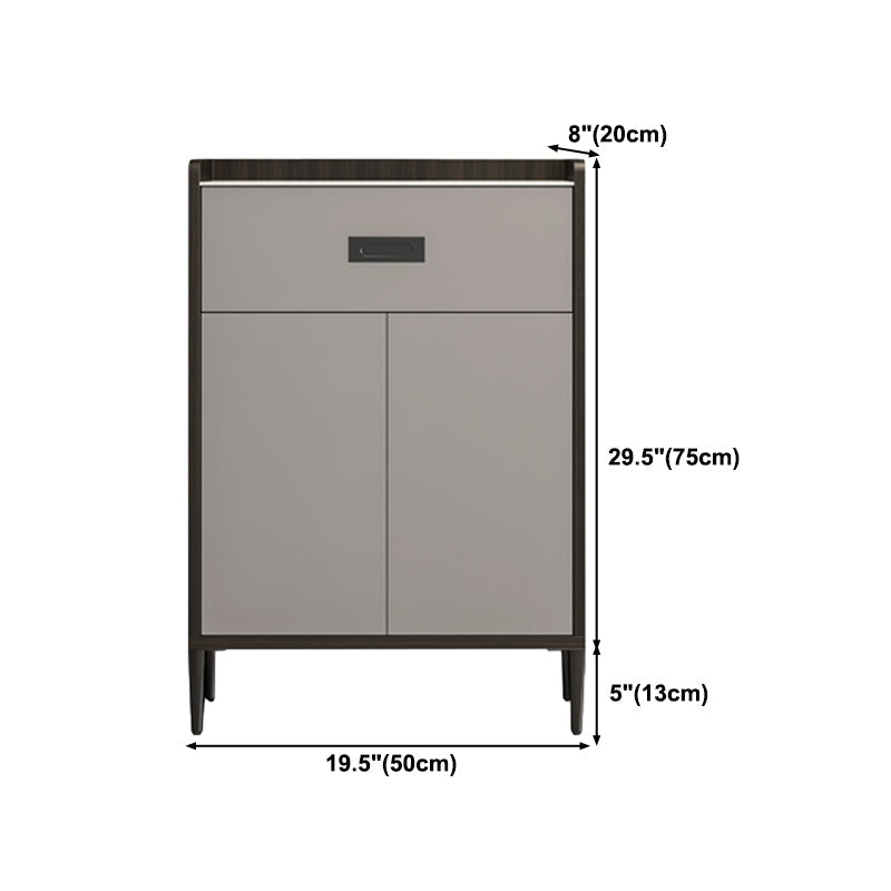 Server da pranzo moderno da pranzo a 1 cassetto Sinterita sinterizzata per soggiorno