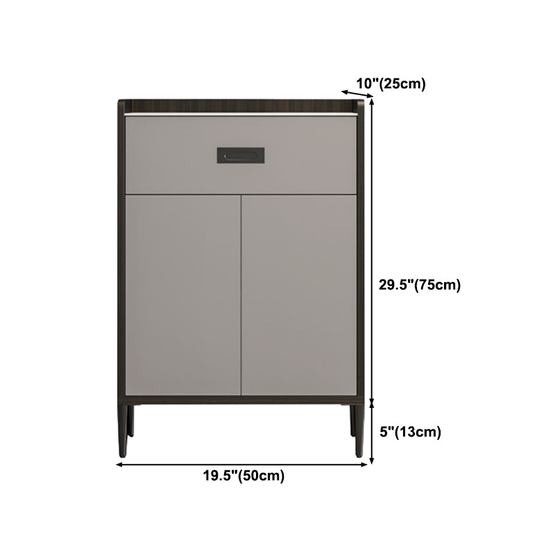 Server da pranzo moderno da pranzo a 1 cassetto Sinterita sinterizzata per soggiorno