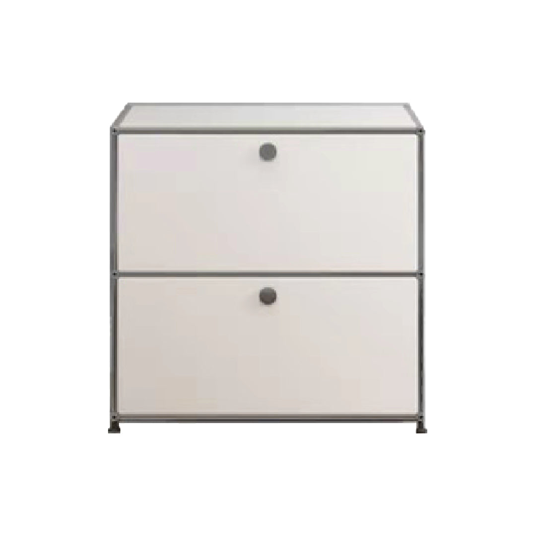 Server da pranzo in metallo moderno con cassetti credenza bianca per cucina
