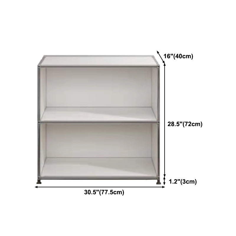 Server da pranzo in metallo moderno con cassetti credenza bianca per cucina