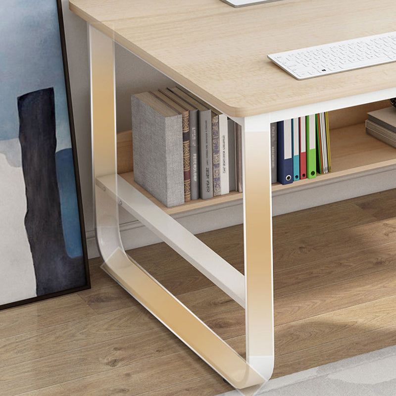 28.74 "W Office Desk Contemporary Style Writing Desk voor Study Room Office