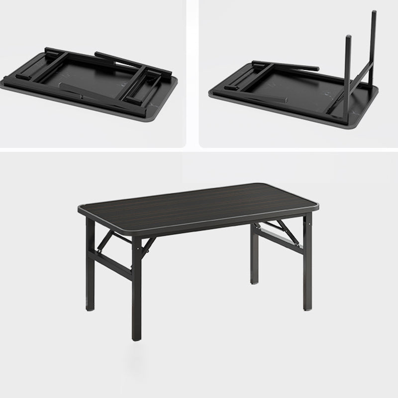 Bureau de bureau en métal moderne bureau rectangulaire pour usage domestique