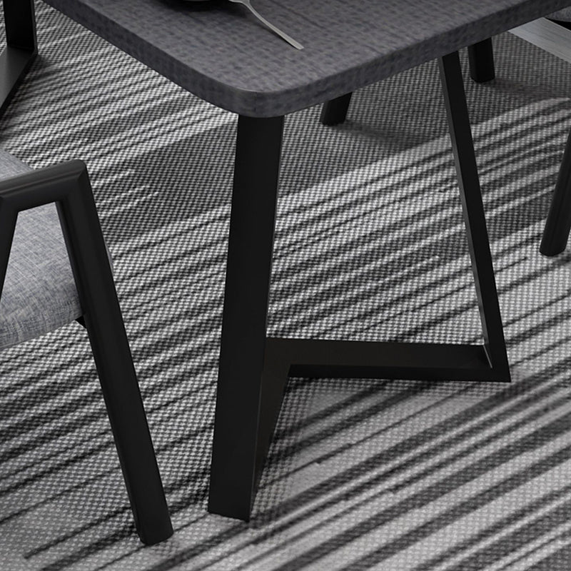 Bureau de bureau contemporain avec Sled Base Rectangular Manufactured Wood Desk