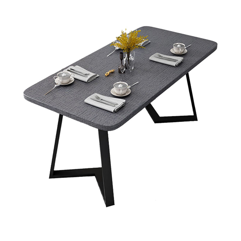 Bureau de bureau contemporain avec Sled Base Rectangular Manufactured Wood Desk