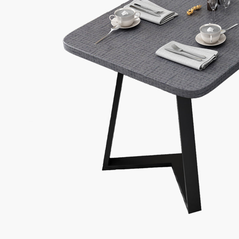 Bureau de bureau contemporain avec Sled Base Rectangular Manufactured Wood Desk