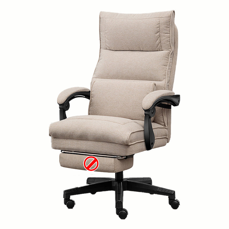 Silla de oficina ejecutiva del brazo ajustable silla de mesa trasera moderna