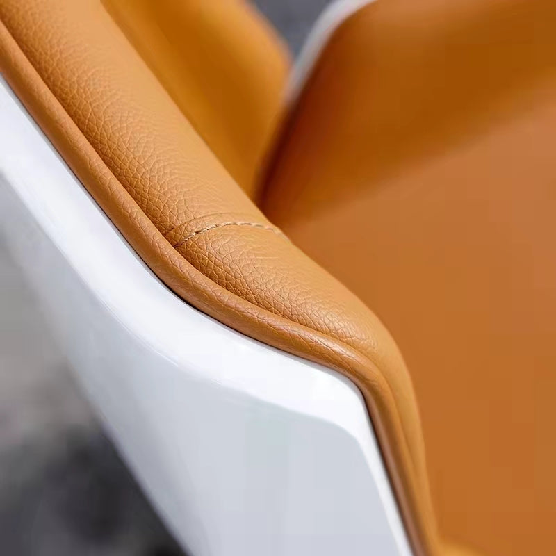 Middle/High Back Office Chair With Sponge Leather Seat with Adjustable Height Office Chair Clearhalo 'furn' 'furn_office_chair' 'Furniture' 'Office Chairs' 'Office Furniture' 'office_chair' 5109458