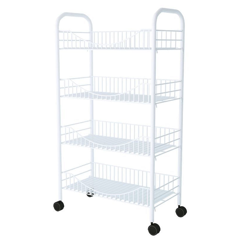 Estantería de estilo contemporáneo estantería abierta para la oficina de la sala de estudio con ruedas