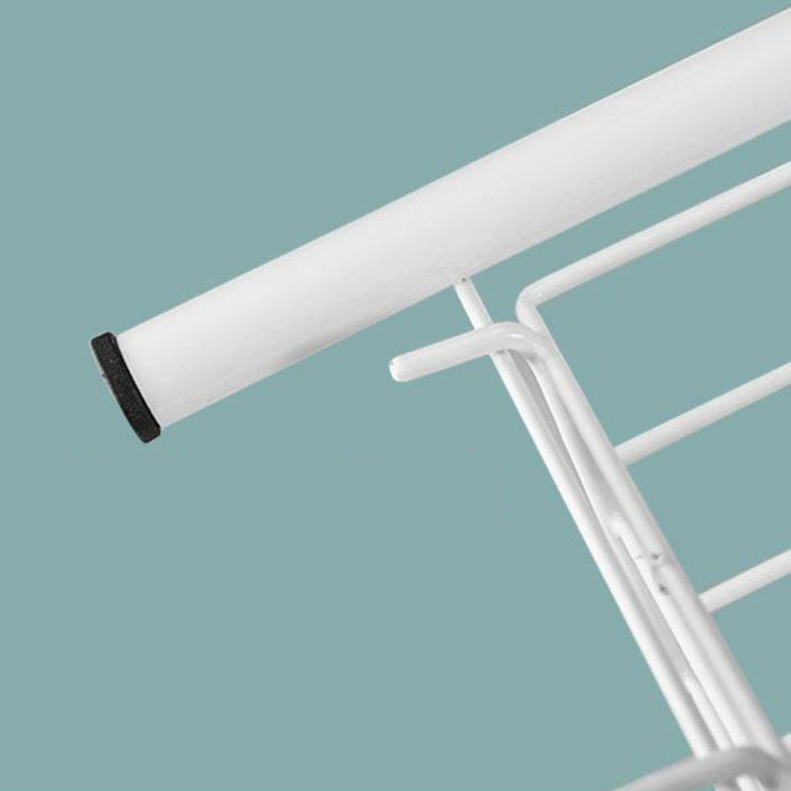 Estantería de estilo contemporáneo estantería abierta para la oficina de la sala de estudio con ruedas