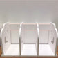 White Book Shelf Modern & Contemporary Shelf Bookcast voor Home Office