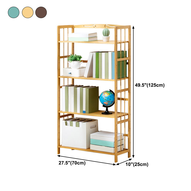 Libreria di legno rettangolo in legno moderno libreria