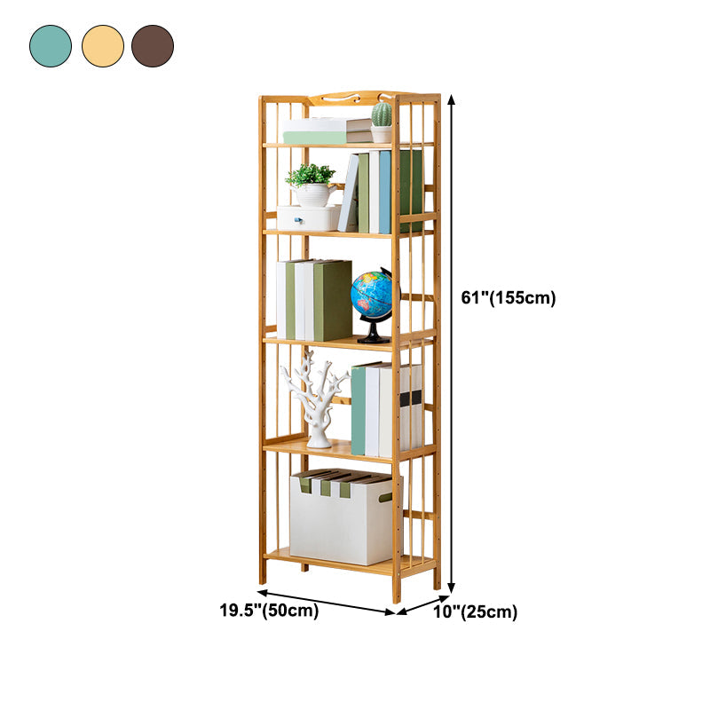 Libreria di legno rettangolo in legno moderno libreria