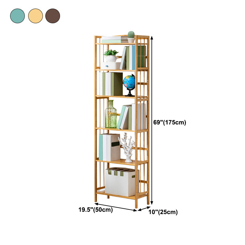 Libreria di legno rettangolo in legno moderno libreria