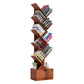 Contemporary Manufactured Wood Bookcase Closed Bookshelf for Study Room