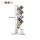 Contemporary Manufactured Wood Bookcase Closed Bookshelf for Study Room