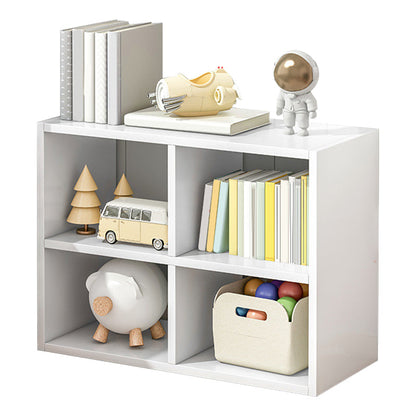 Engineered Wood Shelf Bookcase Contemporary Book Shelf for Study Room