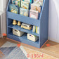 Engineered Wood Shelf Bookcase Contemporary Book Shelf for Study Room