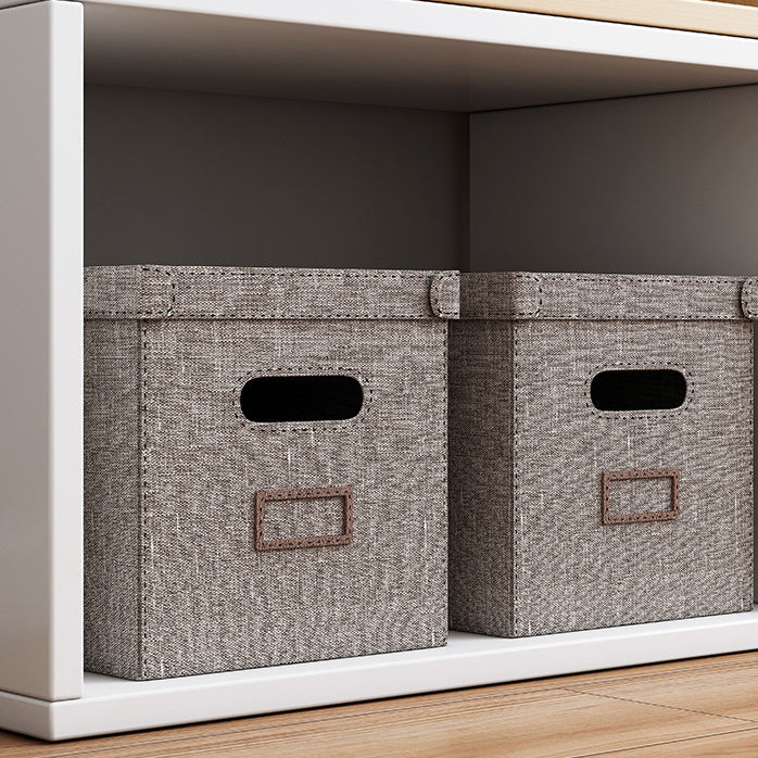 Modern & Contemporary Shelf Bookcase Open Back Bookshelf, 17.72" L x 7.09" W x 11.02" H