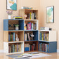 Modern & Contemporary Shelf Bookcase Open Back Bookshelf, 17.72" L x 7.09" W x 11.02" H