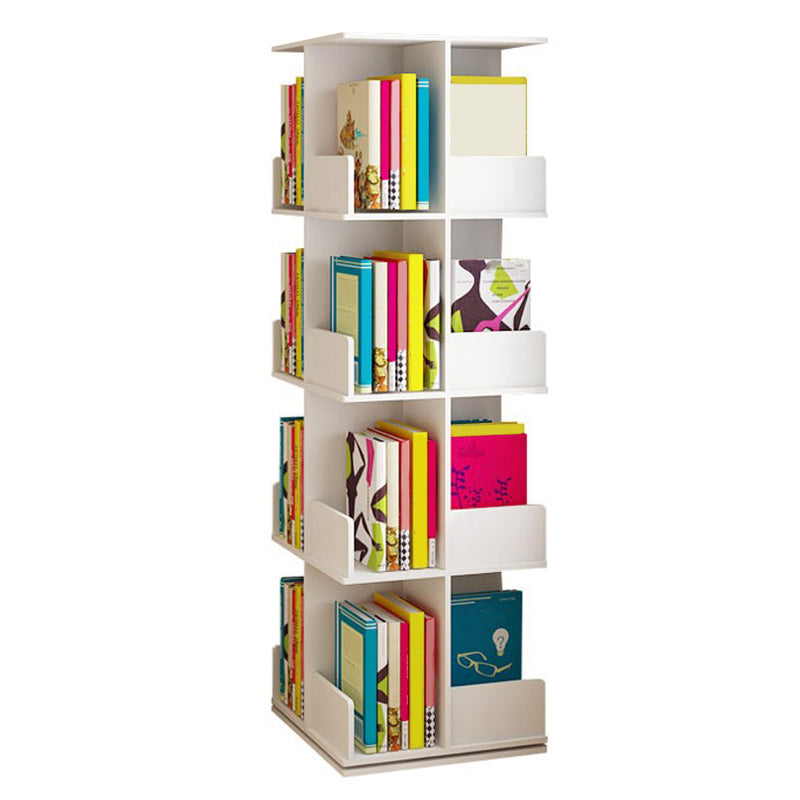 Modern Manufactured Wood Bookcase White Closed Bookshelf for Living Room Clearhalo 'Bookcases' 'furn' 'furn_bookcases' 'Furniture' 'Office Furniture' 5109798
