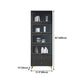 Modern Style Bookcase Standard Closed Back Wooden Bookshelf with Doors Clearhalo 'Bookcases' 'furn' 'furn_bookcases' 'Furniture' 'Office Furniture' 5109829