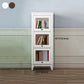 Manufactured Wood Bookcase Contemporary Standard Bookshelf with Glass Doors Clearhalo 'Bookcases' 'furn' 'furn_bookcases' 'Furniture' 'Office Furniture' 5109853