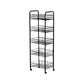 Contemporary Style Bookshelf Open Shelf Bookcase for Home Study Room Office