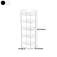 Contemporary Style Bookshelf Open Shelf Bookcase for Home Study Room Office