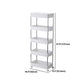 Contemporary Style Bookshelf Open Shelf Bookcase for Home Study Room Office
