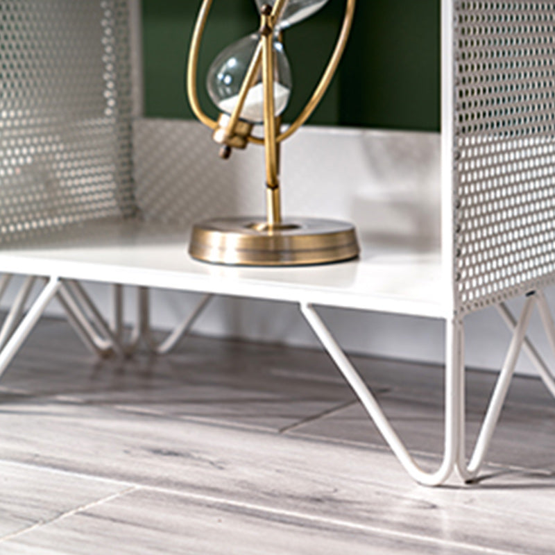 Scandinavian Metal Bookshelf Etagere Shelf Bookcase for Study Room Clearhalo 'Bookcases' 'furn' 'furn_bookcases' 'Furniture' 'Office Furniture' 5109908