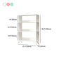Scandinavian Metal Bookshelf Etagere Shelf Bookcase for Study Room Clearhalo 'Bookcases' 'furn' 'furn_bookcases' 'Furniture' 'Office Furniture' 5109912