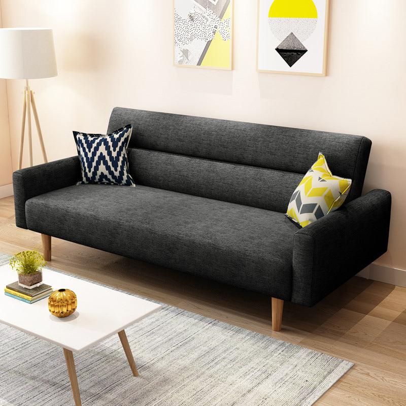 31.4 "Hリネン/ベルベット四角い腕縫製枕バックソファリビングルーム