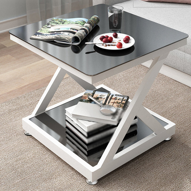 Tavolo da tavolo da tavola per fine astratto contemporaneo con spazio per la camera da letto