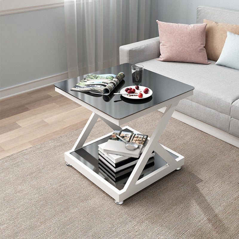 Tavolo da tavolo da tavola per fine astratto contemporaneo con spazio per la camera da letto