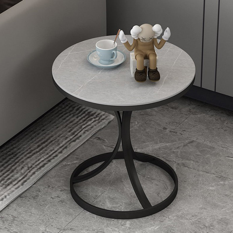 Tavolo da tavolo moderno di round -end per sala da pranzo e casa